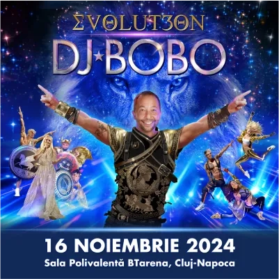 CONCERT DJ BOBO ÎN TURNEUL EVOLUTION, Cluj-Napoca